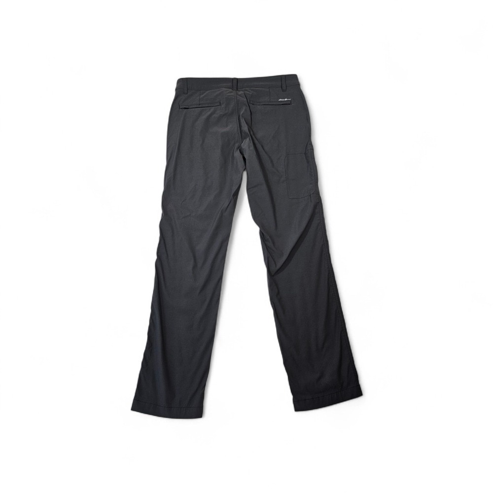 Eddie Bauer Travex Mens Horizon Guide Chino Pants Gray 33x32 Hiking Travel - Picture 2 of 15